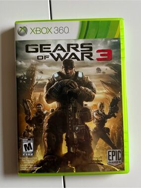 Gears of War 3 (Xbox 360) - Lime Green Case